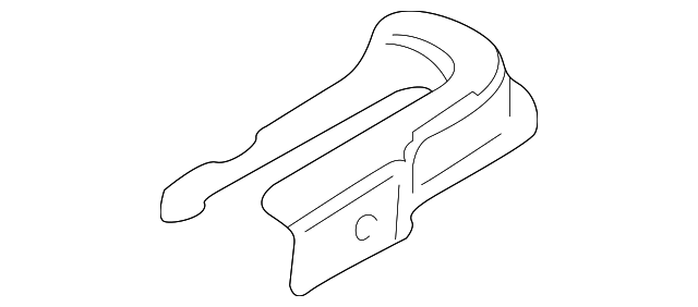 Cover-Seat Slide - Discontinued (Jaguar OEM) GNC4701AALFMOEM