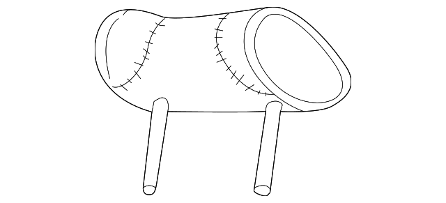 Headrest - Discontinued (Jaguar OEM) GNC5750EAAGFOEM