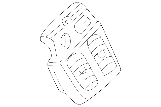 Vent-Console (Jaguar OEM) GNC7890AAOEM