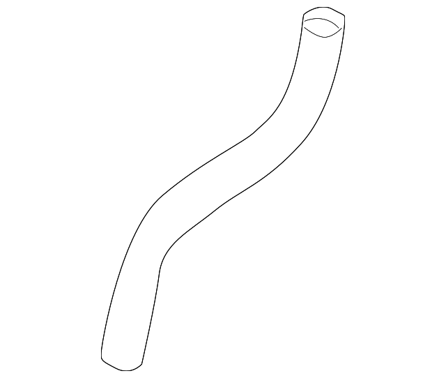 Tube-Drain - Discontinued (Jaguar OEM) HJA8129ADOEM