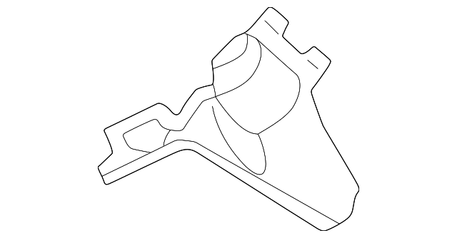 Deflector-Water (Jaguar OEM) HJB4493AAOEM