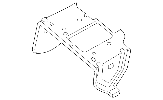 Bracket-Hood Pum (Jaguar OEM) HJD8205AAOEM