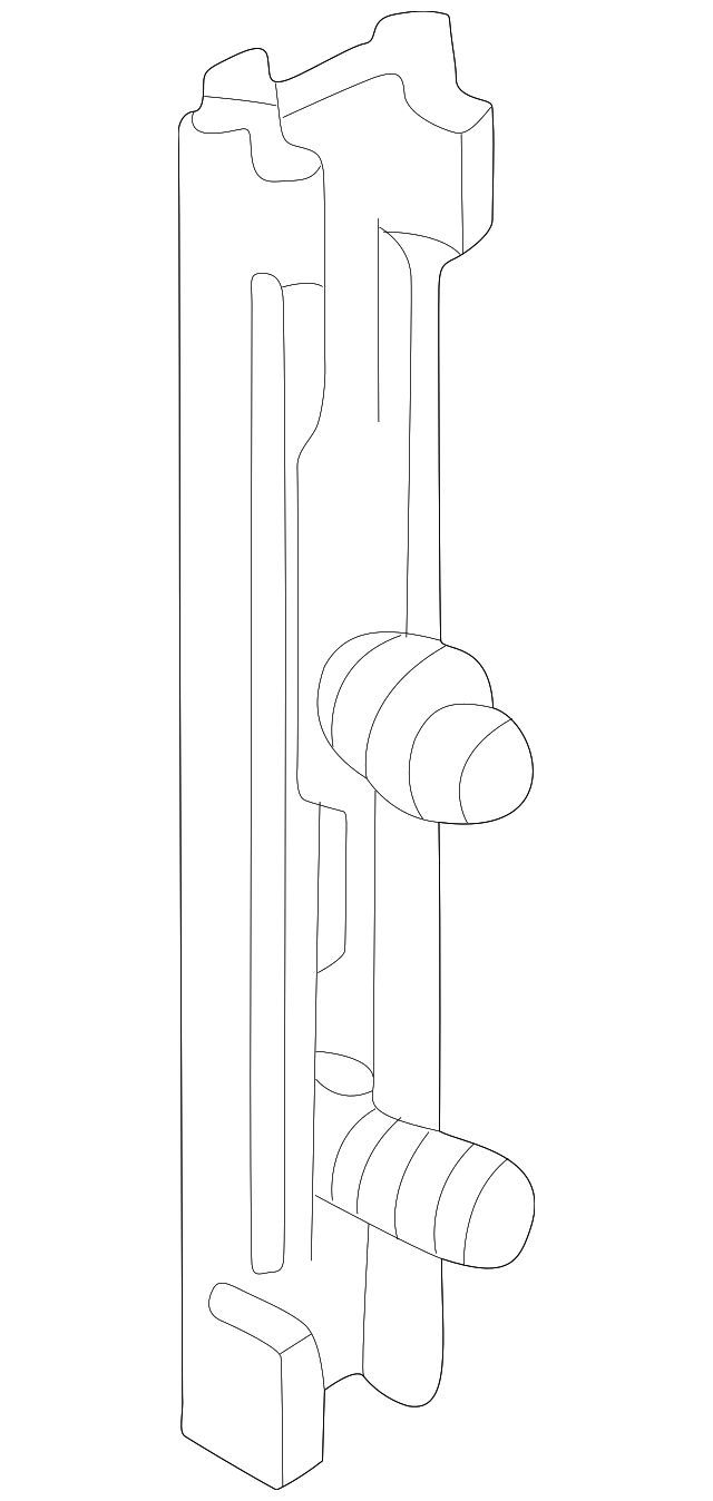 Adjuster-Seatbel (Jaguar OEM) HJE7044ABLHJOEM