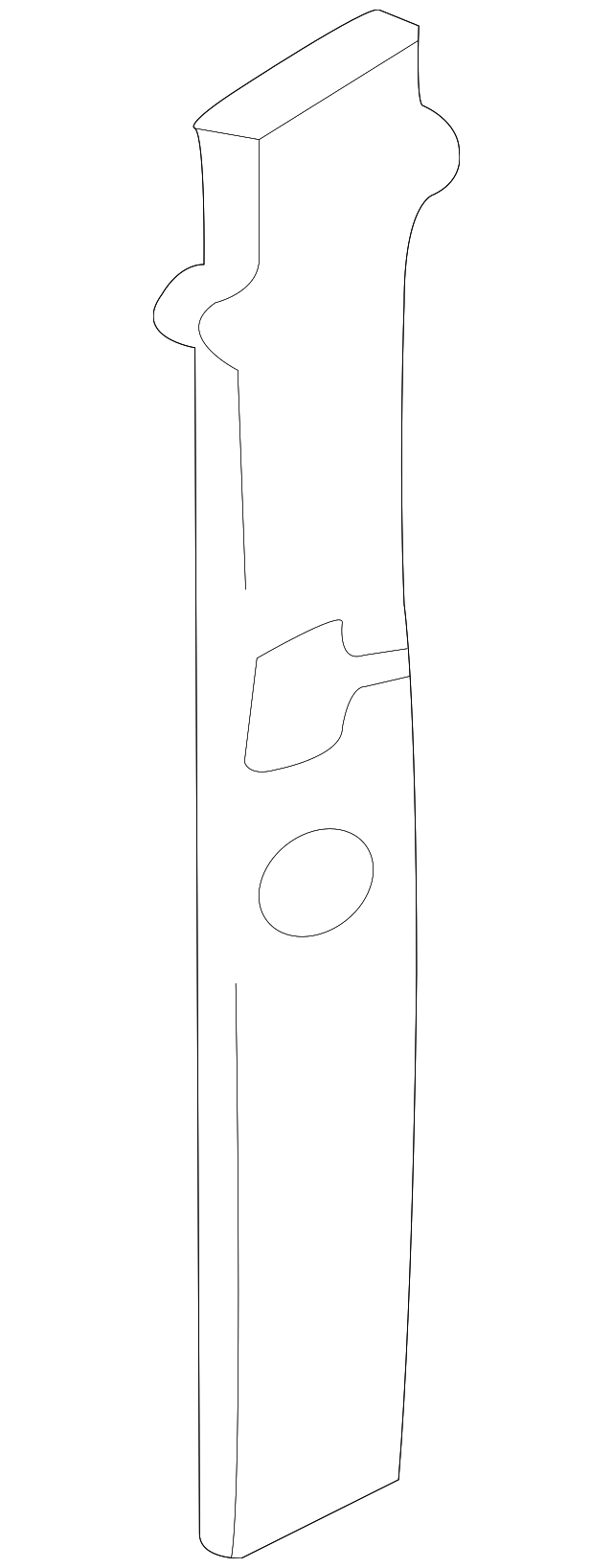 Shield-Seatbelt, Discontinued (Limited Supply) (Jaguar OEM) HNC1455ABSDZOEM