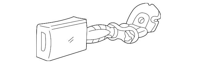Buckle-Seatbelt HNC7088ADAEKOEM