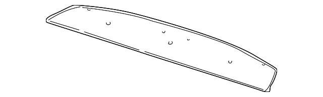 Panel-Prcl Shlf - Discontinued (Jaguar OEM) HNF1203AASDZOEM