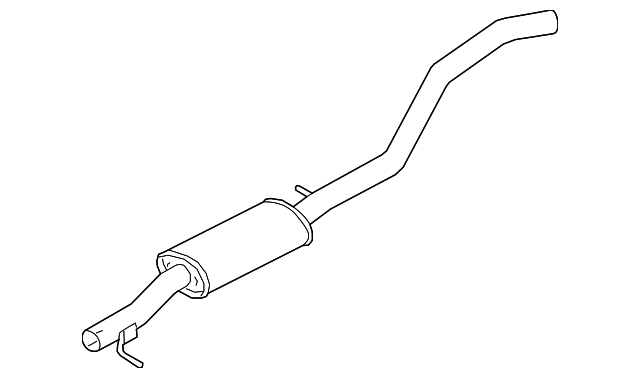 Pipe-Exhaust J9C10199OEM