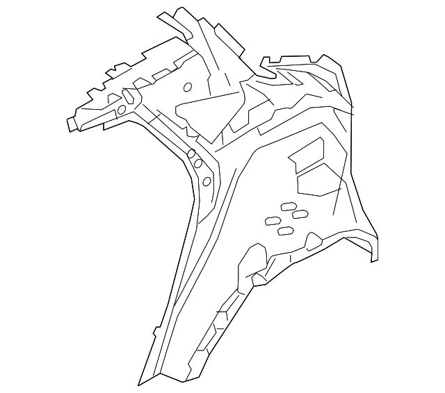 Panel-Wheelarch/ (Jaguar OEM) J9C10227OEM