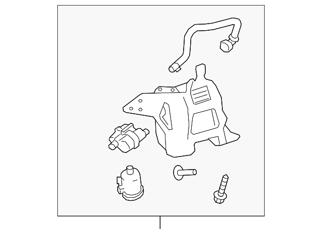 Canister-Carbon (Jaguar OEM) J9C1188OEM