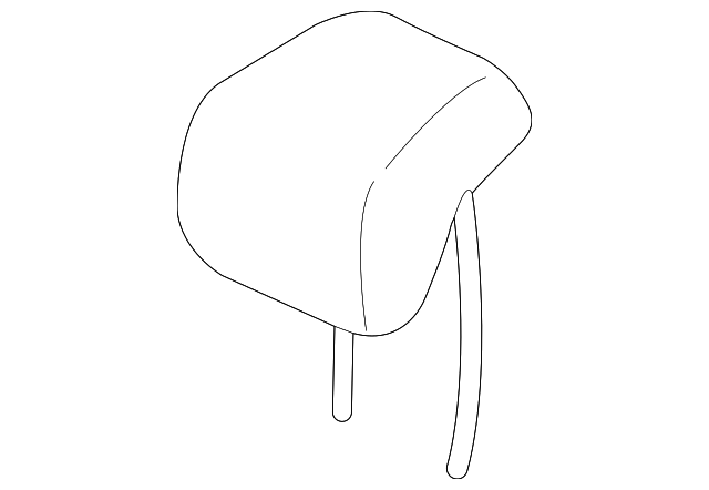 Headrest (Jaguar OEM) J9C2332QWCOEM