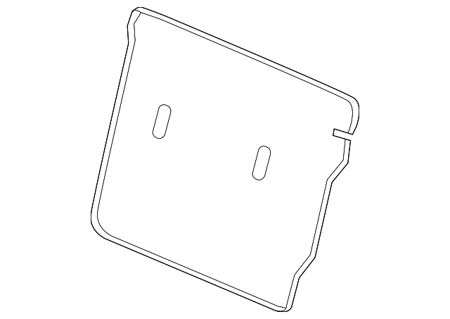 Carpet-Squab Pan (Jaguar OEM) J9C2353OEM