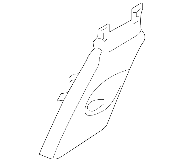 Finisher-B Post (Jaguar OEM) J9C2644LKPOEM