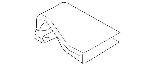 Duct-Air Distrib (Jaguar OEM) J9C2698OEM