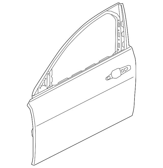 Panel-Door (Jaguar OEM) J9C2731OEM