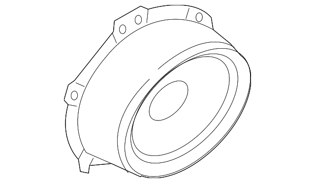 Speaker (Jaguar OEM) J9C2757OEM