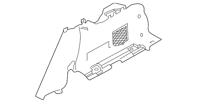 Trim Component (Jaguar OEM) J9C2802LAAOEM
