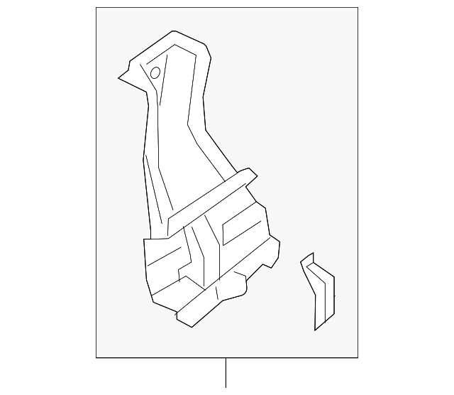 Reinforcement (Jaguar OEM) J9C3132OEM