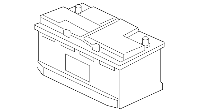 Battery (Jaguar OEM) J9C5445OEM