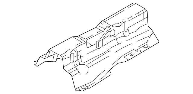 Heatshield (Jaguar OEM) J9C5485OEM