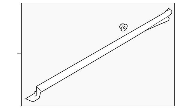 Moulding-Body Si (Jaguar OEM) (Jaguar OEM) J9C5555OEM