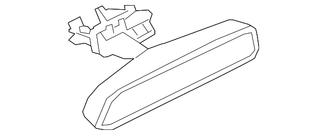 Mirror-Interior (Jaguar OEM) J9C5564OEM