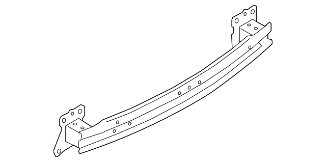 Beam-Bumper (Jaguar OEM) J9C6939OEM