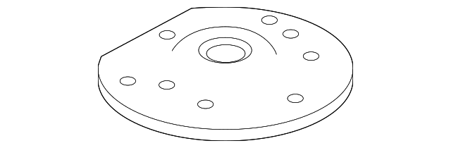 Mounting-Spring (Jaguar OEM) (Jaguar OEM) J9C7007OEM