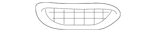 Mesh-Grille J9C7233OEM