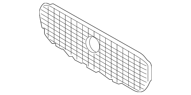 Grille-Radiator (Jaguar OEM) J9C7246OEM