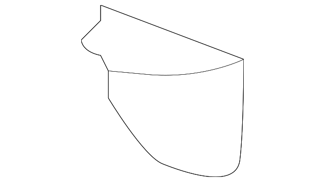 Deflector (Jaguar OEM) J9C7283OEM