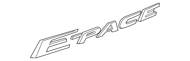 Badge (Jaguar OEM) J9C7305OEM
