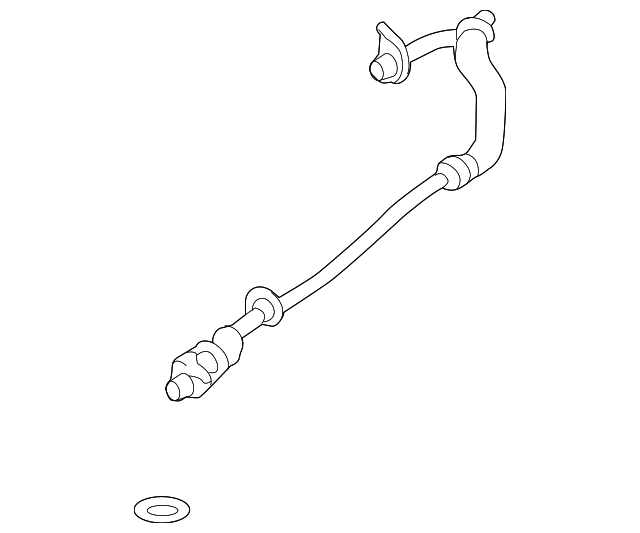 Pipe-Coolant (Jaguar OEM) J9C7332OEM