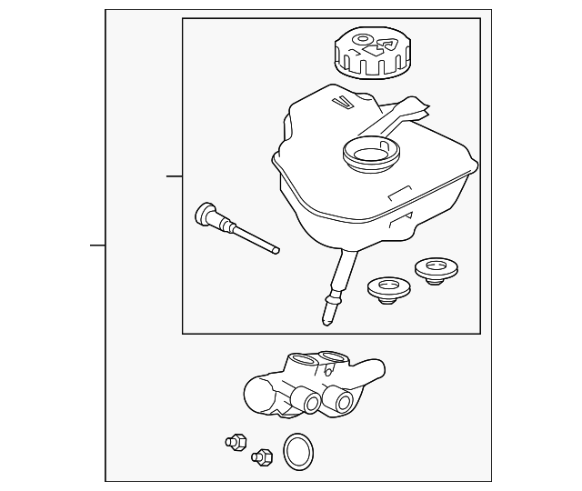 Cylinder-Brke Ma (Jaguar OEM) J9C7476OEM