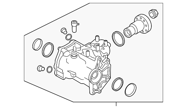 Box-Transfer Dri (Jaguar OEM) J9C7803OEM