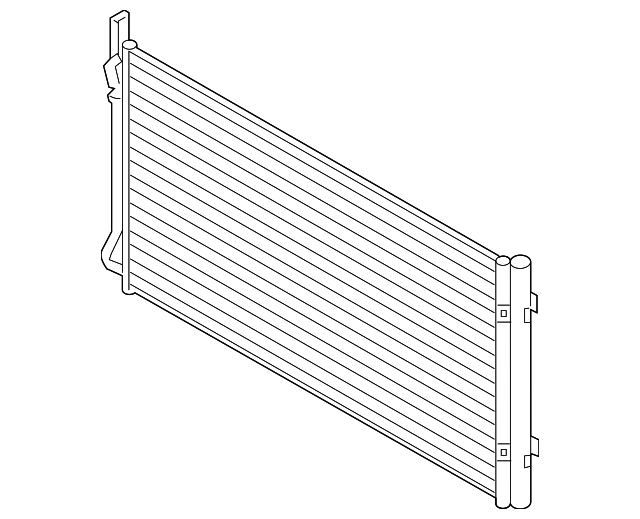 Condenser (Jaguar OEM) J9C7846OEM