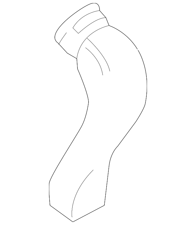 Duct (Jaguar OEM) J9C8306OEM