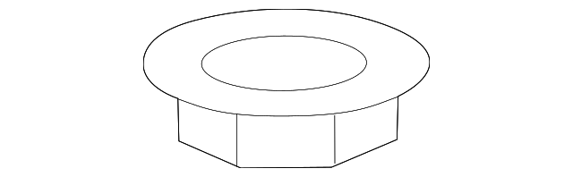 Nut (Jaguar OEM) JDE12541OEM