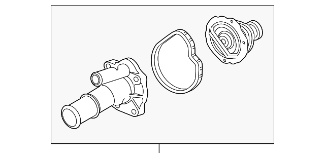 Thermostat (Jaguar OEM) JDE28115OEM