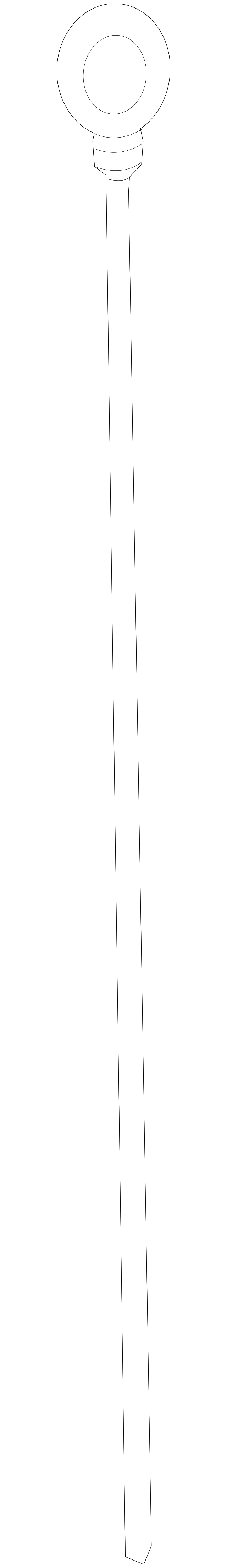 Dipstick (Jaguar OEM) JDE34808OEM