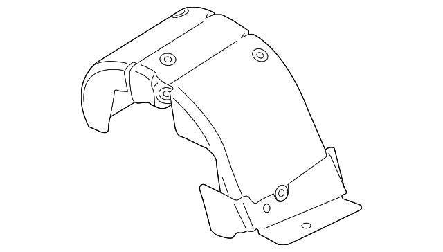Heatshield (Jaguar OEM) JDE36478OEM