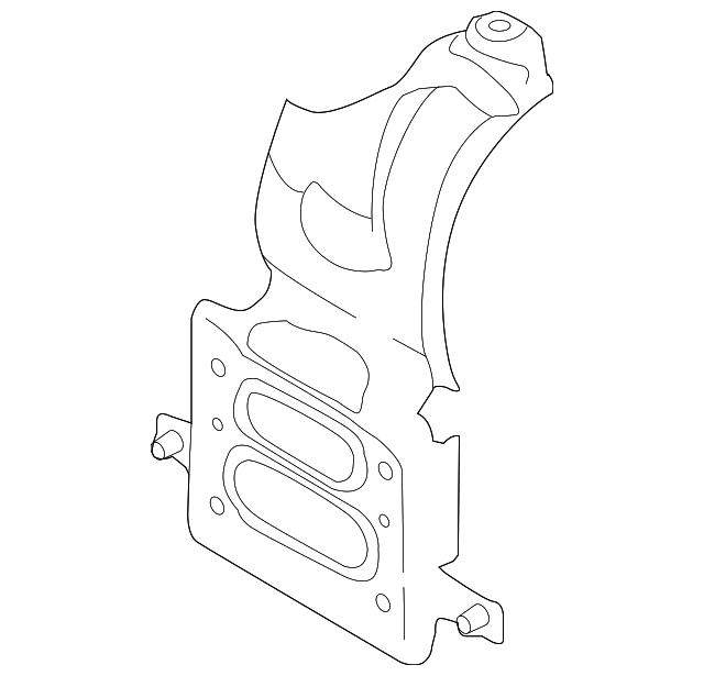 Gasket-Exhst Man (Jaguar OEM) JDE39021OEM