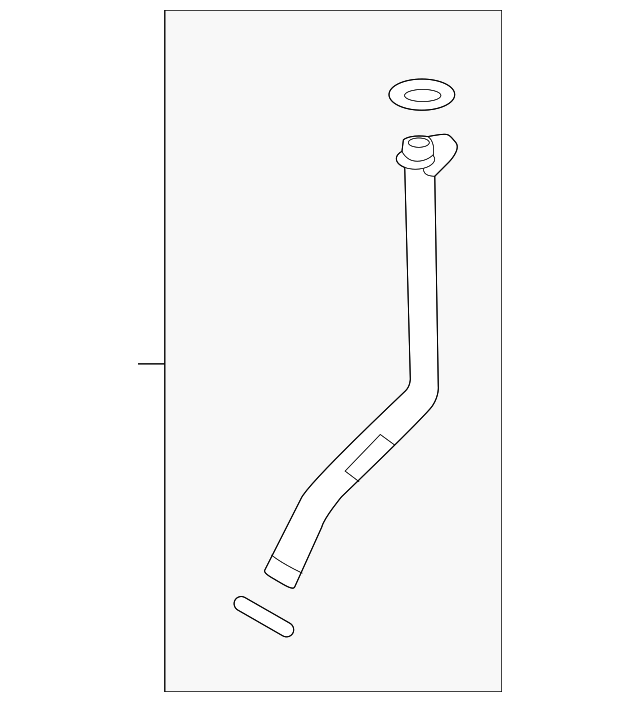 Pipe-Oil Drain (Jaguar OEM) JDE39208OEM