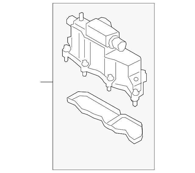Cover-Ventilatio (Jaguar OEM) JDE39605OEM