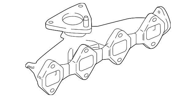 Manifold-Exhaust JDE39711OEM