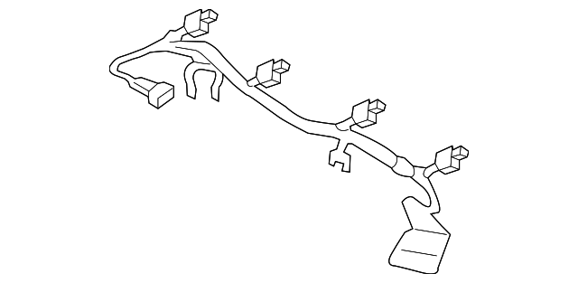 Harness (Jaguar OEM) JDE39828OEM
