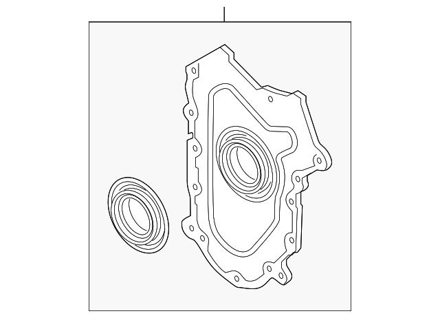 Cover-Engine (Jaguar OEM) JDE39983OEM