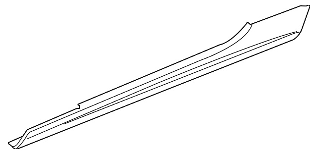 Moulding, Discontinued (Limited Supply) (Jaguar OEM) JLM21878XXXOEM