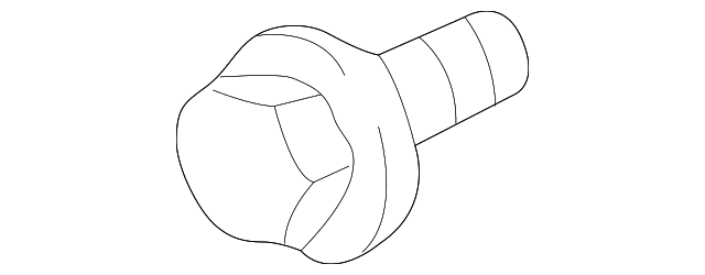 Bolt (Jaguar OEM) JZB100096OEM