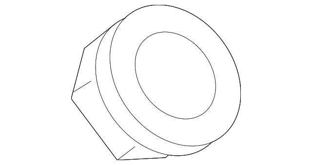 Nut-Captive (Jaguar OEM) LJB1853AAOEM