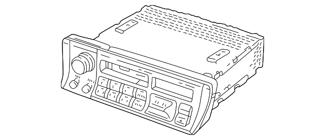 Player-Radiocass (Jaguar OEM) LJD4100ABEOEM